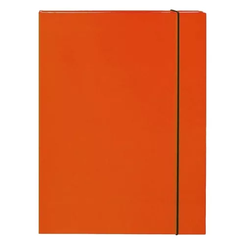 Füzetbox OPTIMA A/4 3 cm-es gerinccel narancs