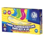 Dekorfesték ASTRA fluoreszkáló színek 6 darabos