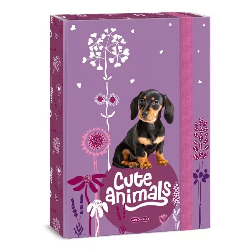 Füzetbox ARS UNA A/4 Cute Animals-Puppy