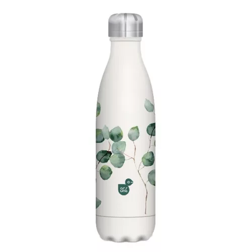 Kulacs duplafalú ARS UNA fém 500 ml Botanic Leaf 2024