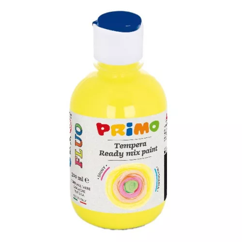 Tempera PRIMO 300 ml neon sárga
