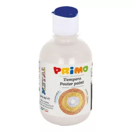 Tempera PRIMO 300 ml metál fehér