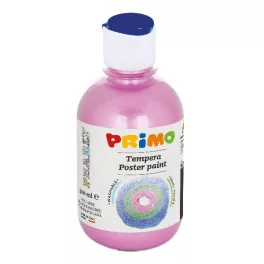Tempera PRIMO 300 ml csillámos rózsaszín