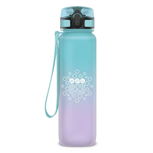 Kulacs ARS UNA műanyag matt BPA-mentes motivációs ombre 1 liter Orchidea