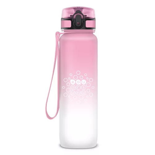 Kulacs ARS UNA műanyag matt BPA-mentes motivációs ombre 1 liter Candy floss