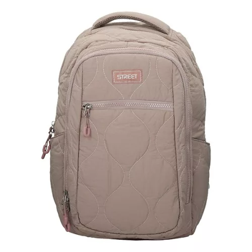 Hátizsák STREET Round Puffy Rose