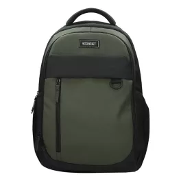 Hátizsák STREET Round Stone zöld