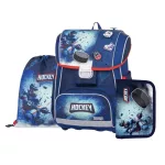 Iskolatáska szett OXY Premium 3 részes Hockey tolltartóval és tornazsákkal