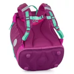 Iskolatáska szett OXY SHERPY 4 részes Pink tolltartóval, tornazsákkal és cserélhető matricával