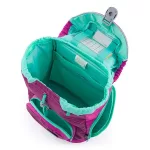 Iskolatáska szett OXY SHERPY 4 részes Pink tolltartóval, tornazsákkal és cserélhető matricával