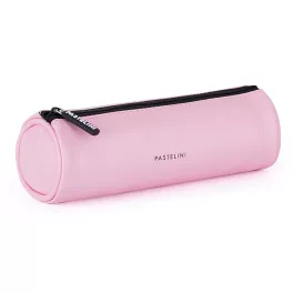Tolltartó PASTELINI PU hengeres pink