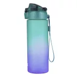 Kulacs OXY CLICK műanyag BPA-mentes 600 ml Ombre lila-zöld