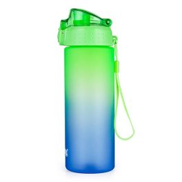Kulacs OXY CLICK műanyag BPA-mentes 600 ml Ombre kék-zöld