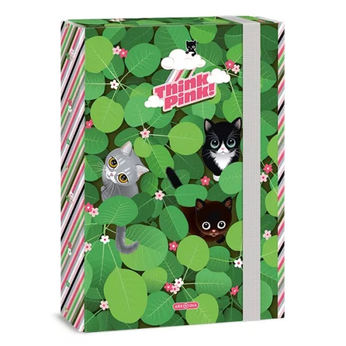 Füzetbox ARS UNA A/4 Think Pink