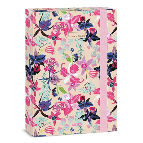 Füzetbox ARS UNA A/4 Beach Flowers