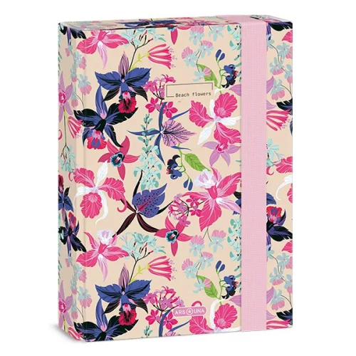 Füzetbox ARS UNA A/5 Beach Flowers