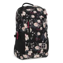 Hátizsák iskolai ARS UNA AU-17 Flowery Black