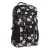 Hátizsák iskolai ARS UNA AU-17 Flowery Black