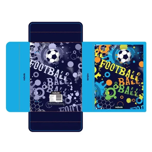 Füzetbox NEBULO A/5 hullámkarton Focista