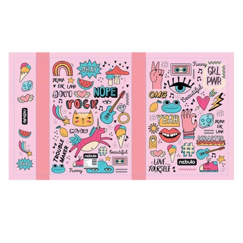 Füzetbox NEBULO A/4 Girl Power