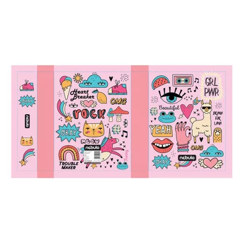 Füzetbox NEBULO A/5 Girl Power