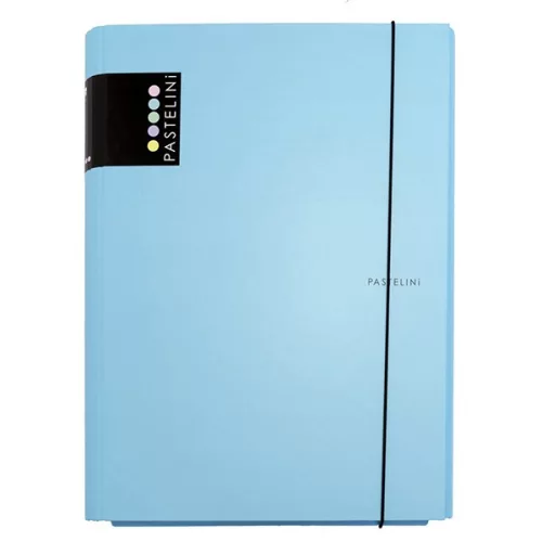 Füzetbox PASTELINI A/4 műanyag kék
