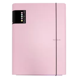 Füzetbox PASTELINI A/4 műanyag rózsaszín