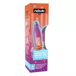 Kulacs duplafalú NEBULO fém Hydrate & SoundON Bluetooth hangszóróval 460 ml rózsa-narancs