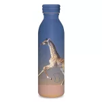 Kulacs duplafalú ARS UNA fém 600 ml Icons of the Wild-Giraffes 5505