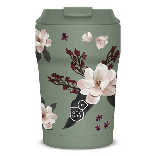 Thermo bögre ARS UNA 350 ml Flowery Green 5535