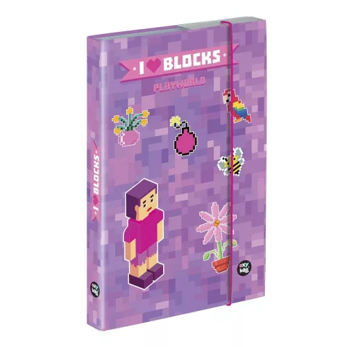 Füzetbox OXY A/4 Playworld Girl