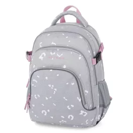 Hátizsák OXY Scooler Grey Geometric
