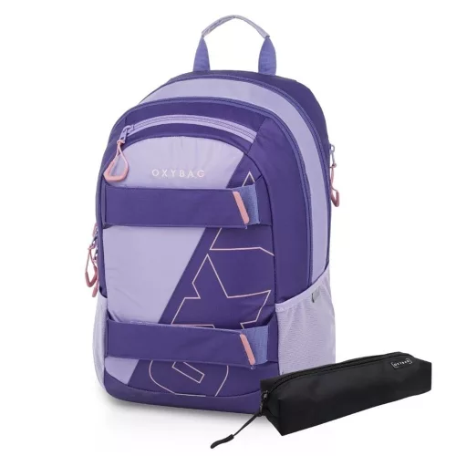 Hátizsák OXY Scooler Half Violet