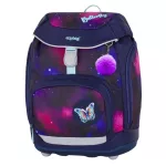 Iskolatáska szett OXY SHERPY 4 részes Butterfly tolltartóval, tornazsákkal és cserélhető matricával