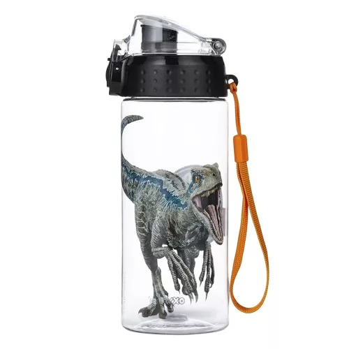 Kulacs OXY CLICK műanyag BPA-mentes 500 ml Jurassic World