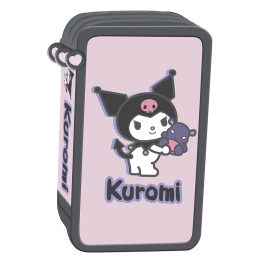 Tolltartó Kuromi három részes felszerelt rózsaszín