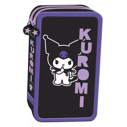 Tolltartó Kuromi kétrészes felszerelt fekete