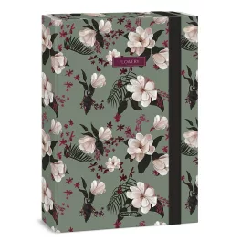 Füzetbox ARS UNA A/4 Flowery Green 5535