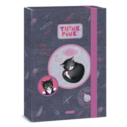 Füzetbox ARS UNA A/4 Think Pink 5519