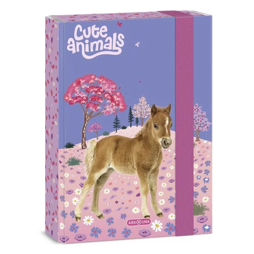 Füzetbox ARS UNA A/5 Cute Animals-Horse