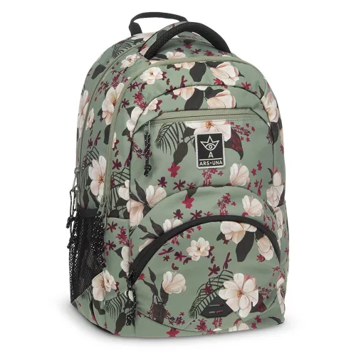 Hátizsák ARS UNA ergonomikus 27L Flowery Green 5535
