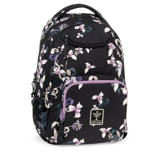 Hátizsák iskolai ARS UNA AU-6 Botanic Orchid 5467