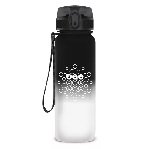 Kulacs ARS UNA műanyag BPA-mentes 800 ml matt Black&White