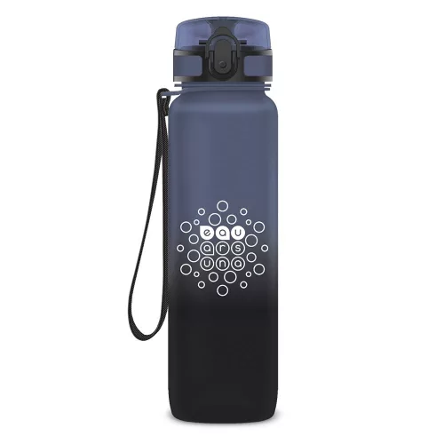 Kulacs ARS UNA műanyag BPA-mentes motivációs 1 liter Stormy Night