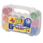 Dekorfesték ASTRA 20 ml műanyag dobozos átlátszó 12 színű