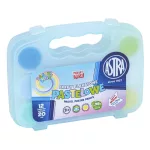 Dekorfesték ASTRA 20 ml műanyag dobozos pink-kék 12 színű