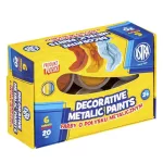 Dekorfesték ASTRA metál fényes 20 ml 6 színű